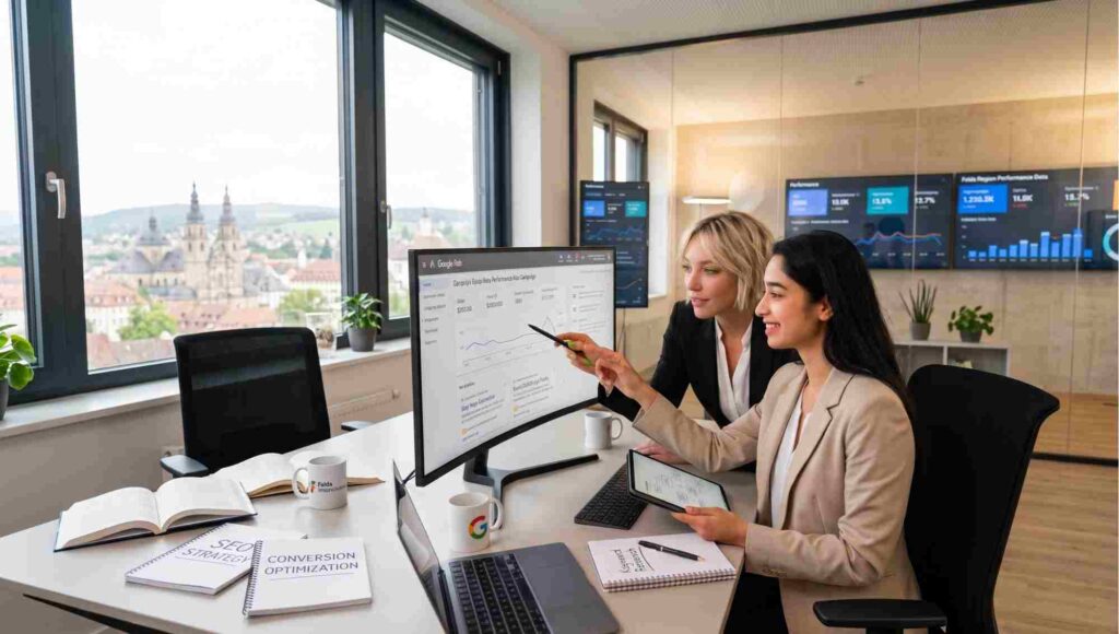 google ads experten-bei der erstellung einer ADS Kampagne